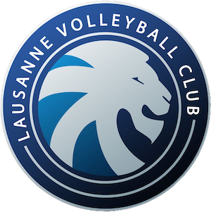Le logo du Lausanne Volleyball Club